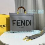 Replica Fend-i Sunshine Grey Tote Bag Large Size